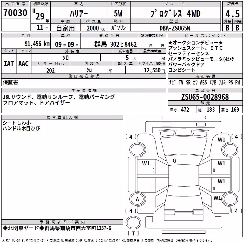 TOYOTA HARRIER