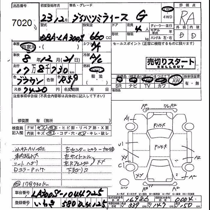 DAIHATSU MIRA E:S