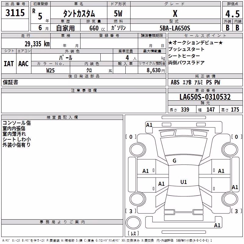 DAIHATSU TANTO