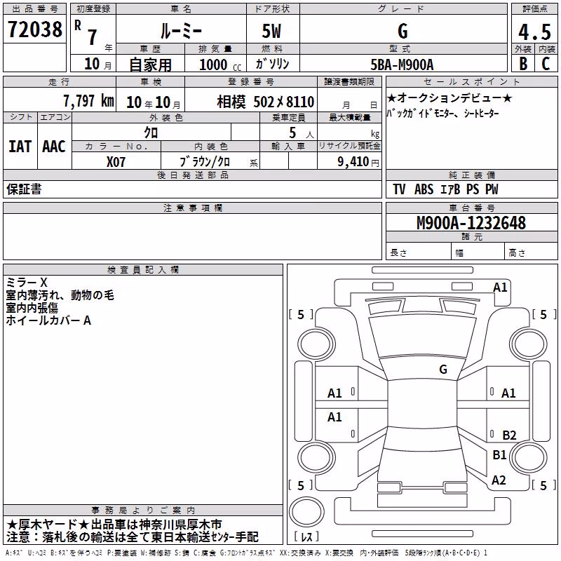 TOYOTA ROOMY