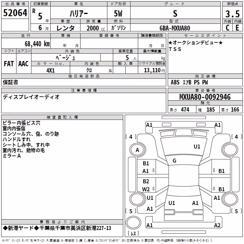 TOYOTA HARRIER