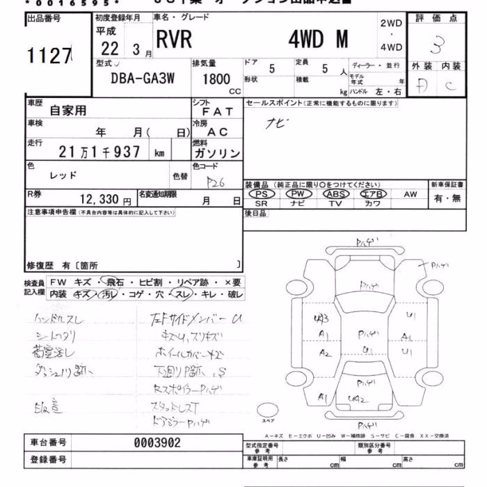 MITSUBISHI RVR