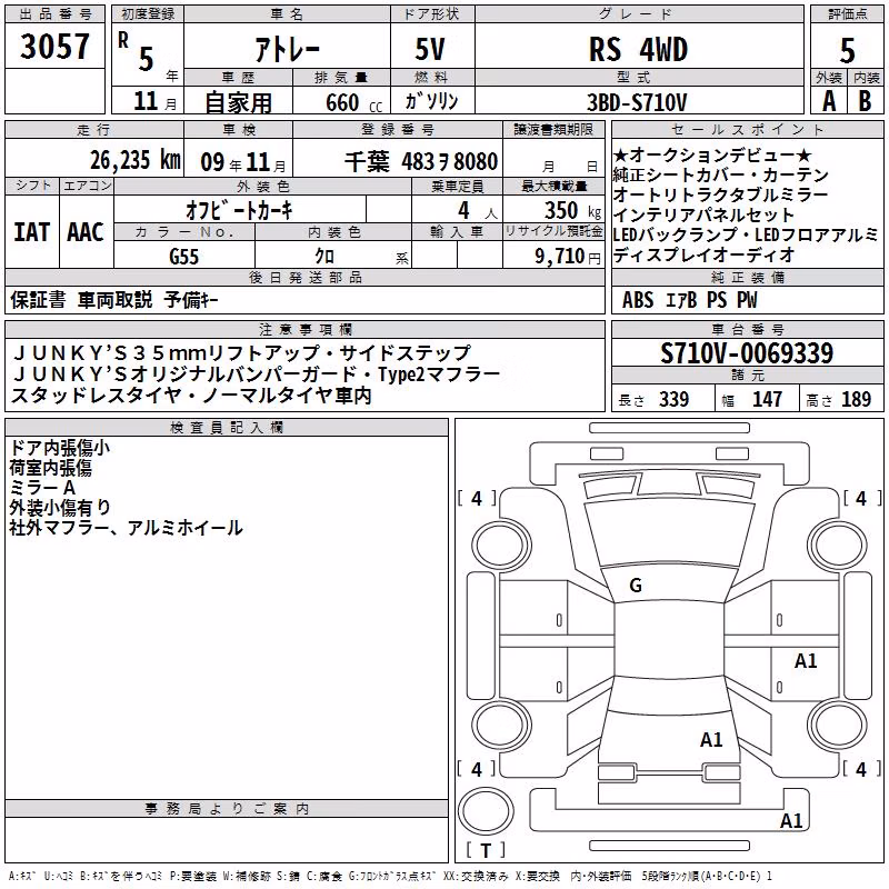 DAIHATSU ATRAI