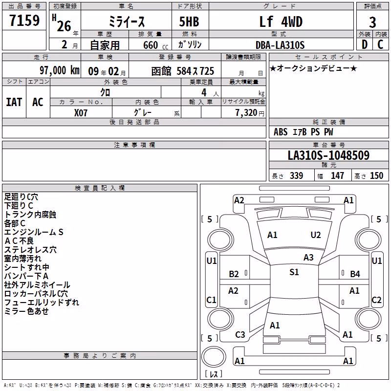 DAIHATSU MIRA E:S