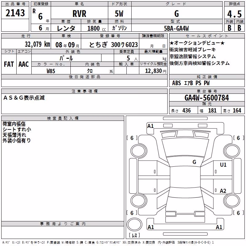 MITSUBISHI RVR