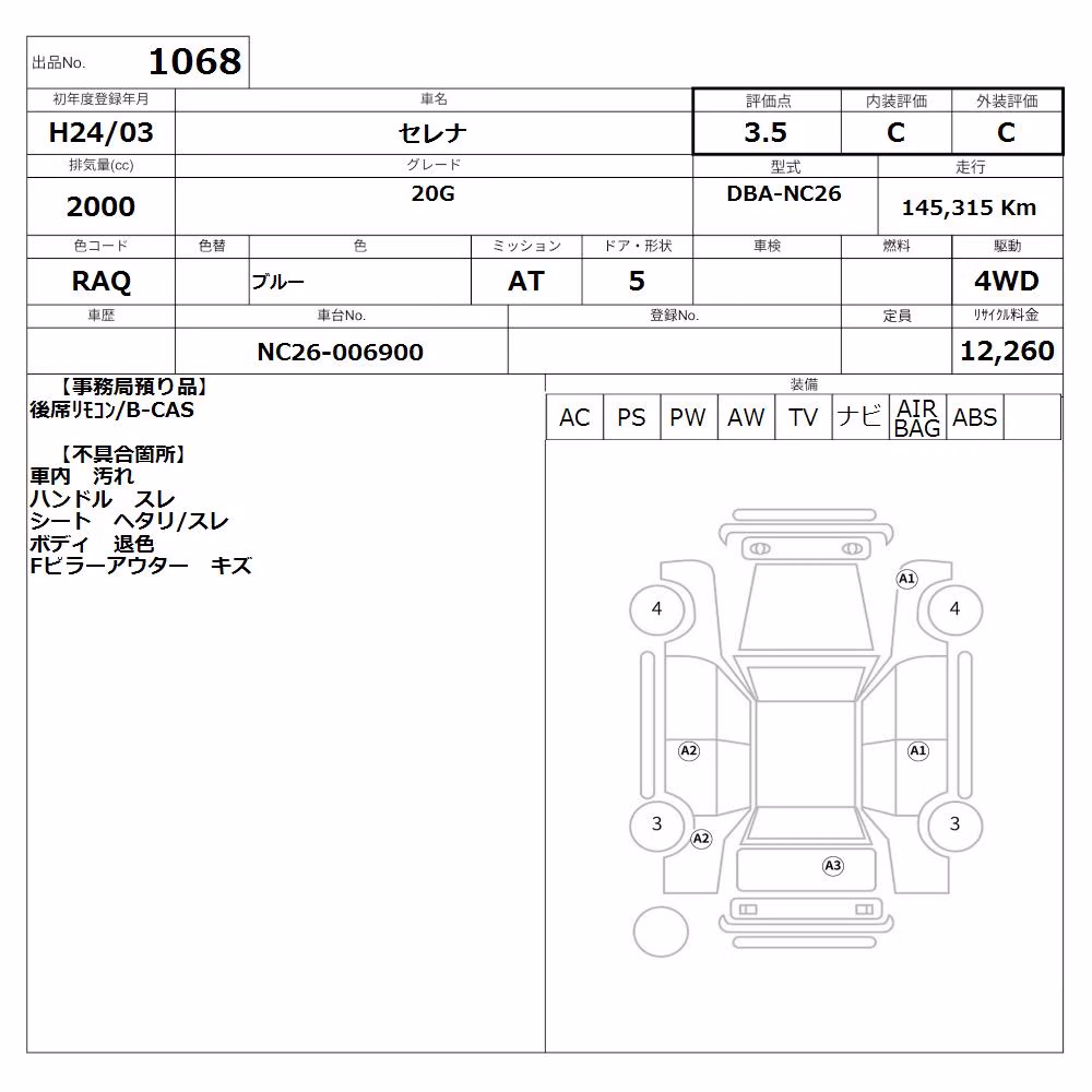 NISSAN SERENA