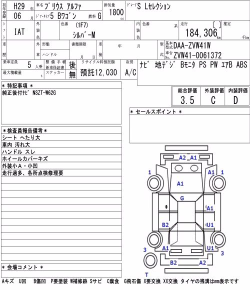 TOYOTA PRIUS ALPHA