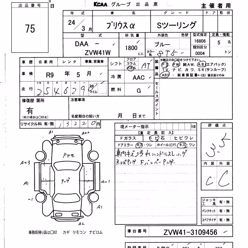 TOYOTA PRIUS ALPHA