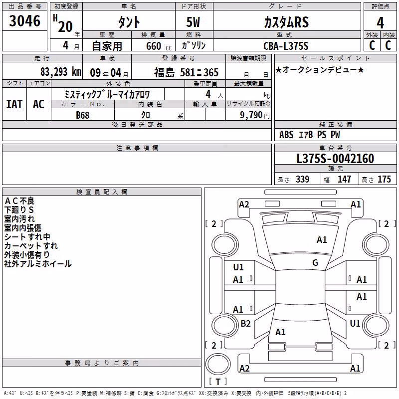 DAIHATSU TANTO