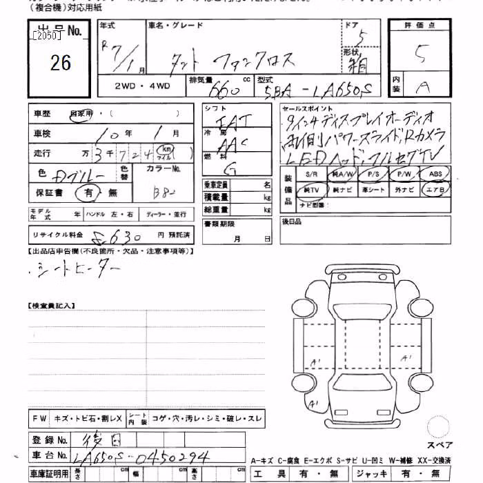 DAIHATSU TANTO