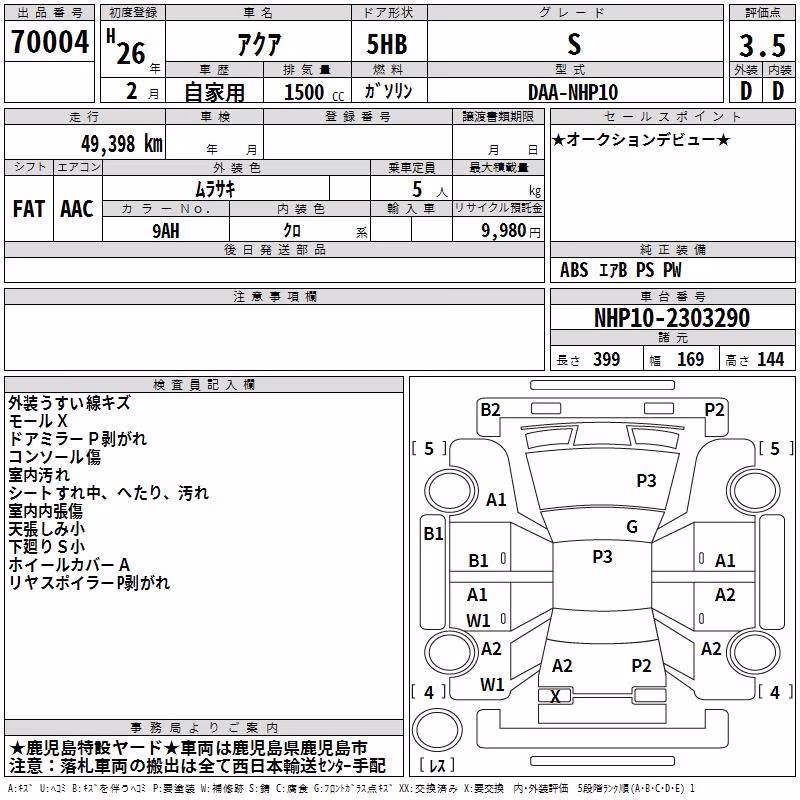 TOYOTA AQUA