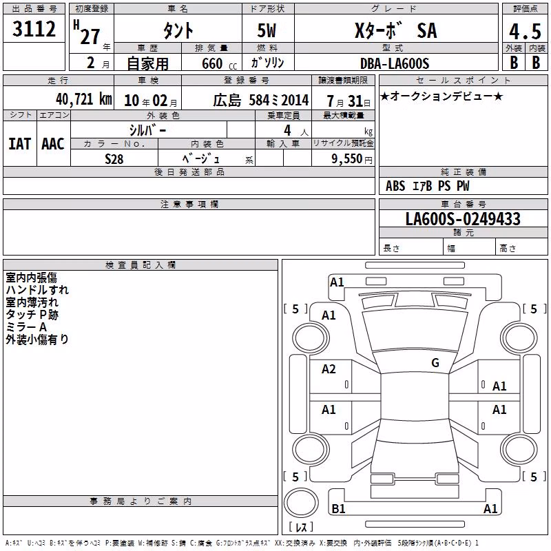 DAIHATSU TANTO