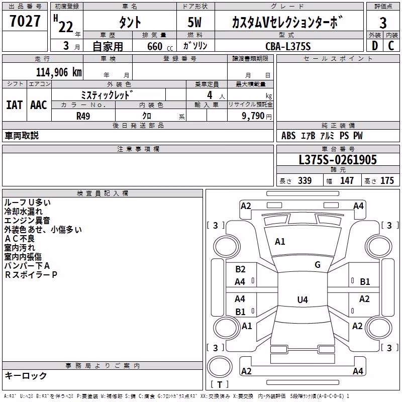 DAIHATSU TANTO