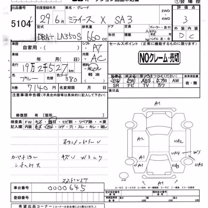 DAIHATSU MIRA E:S