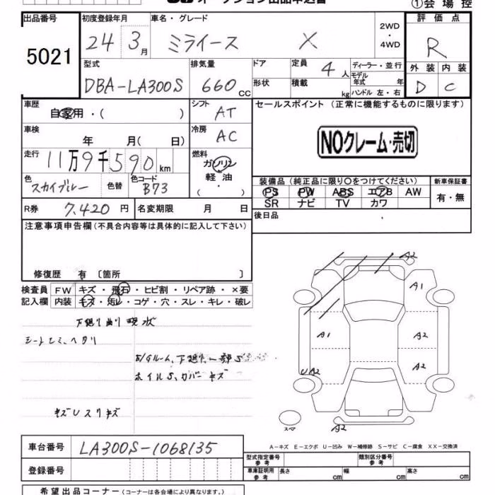 DAIHATSU MIRA E:S