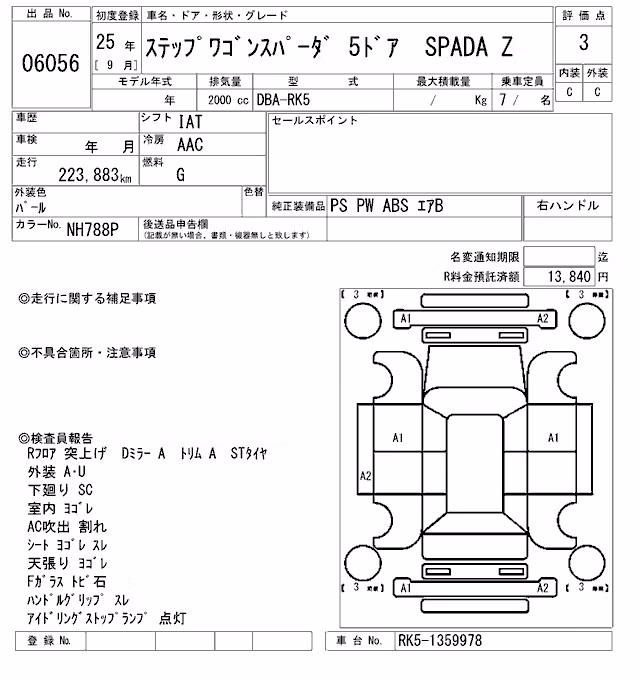HONDA STEPWGN