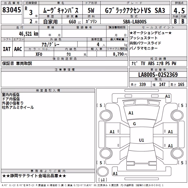 DAIHATSU MOVE CANBUS
