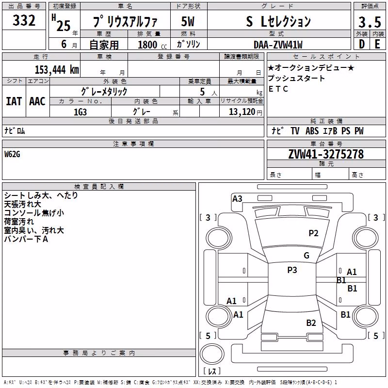 TOYOTA PRIUS ALPHA
