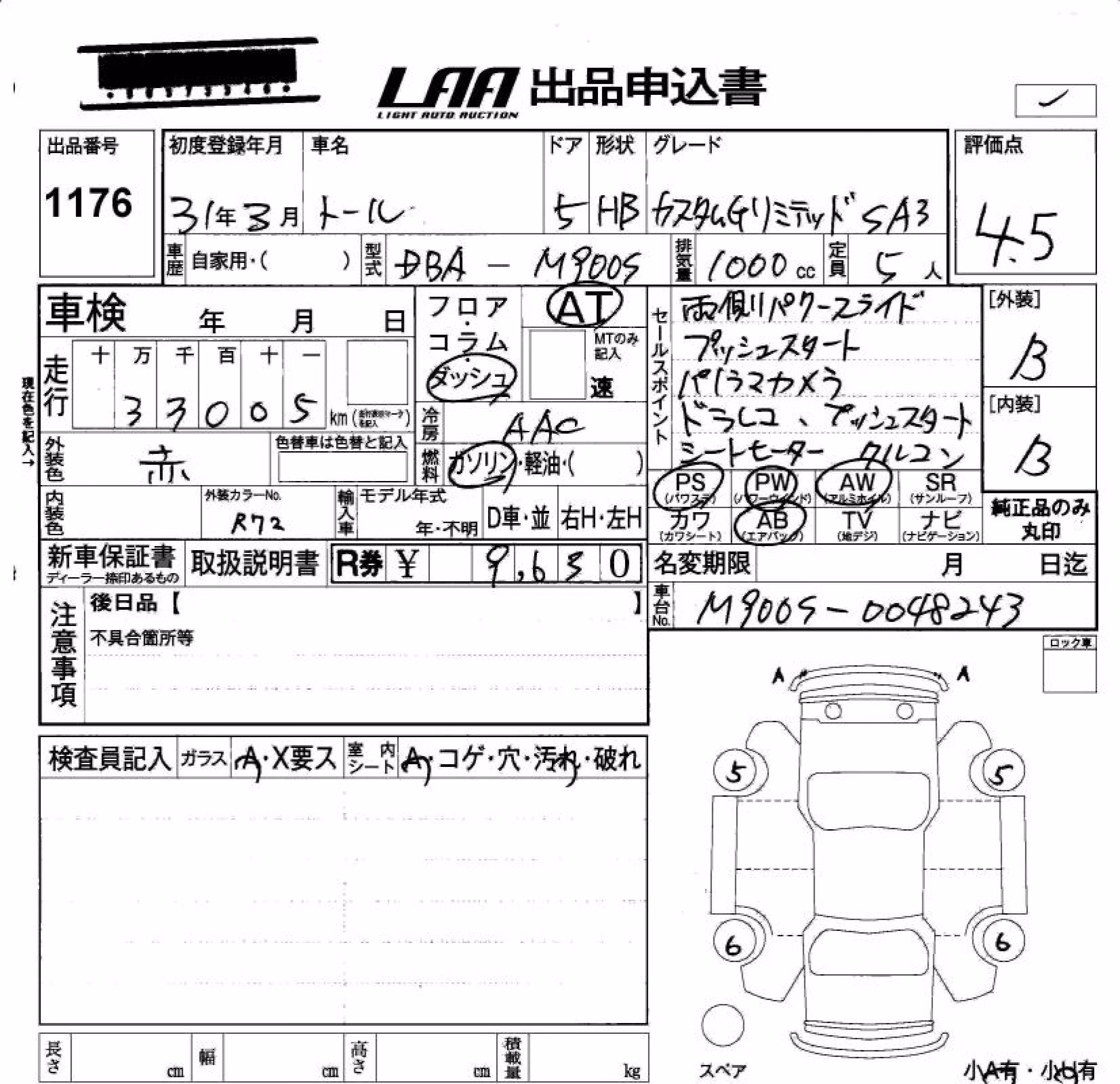 DAIHATSU THOR
