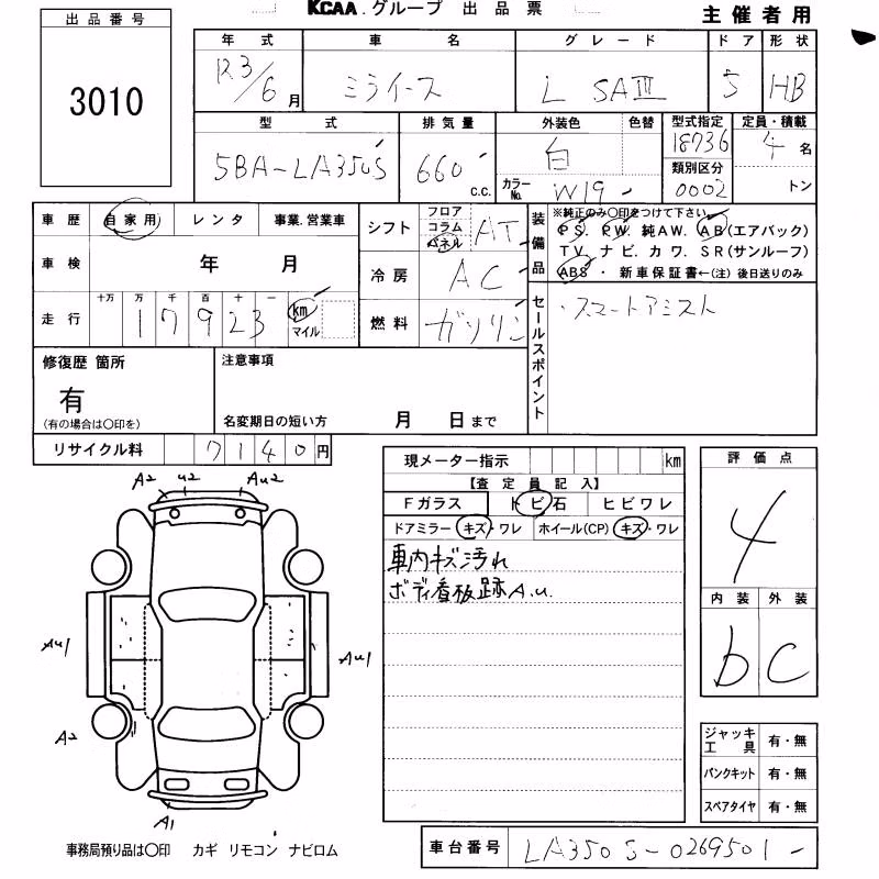 DAIHATSU MIRA E:S