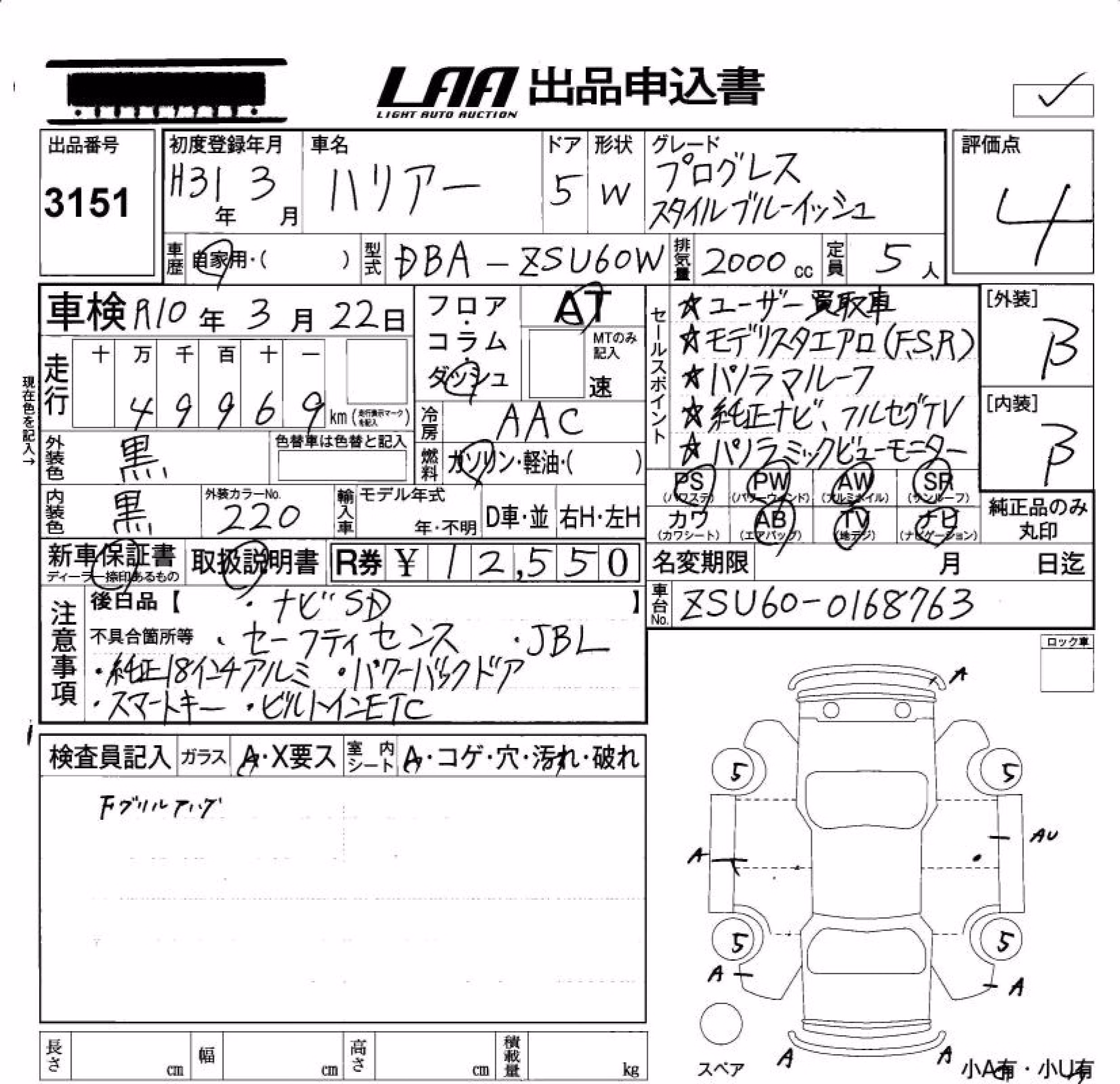 TOYOTA HARRIER
