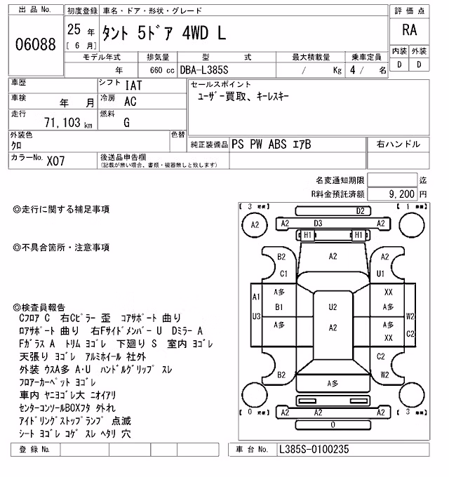 DAIHATSU TANTO