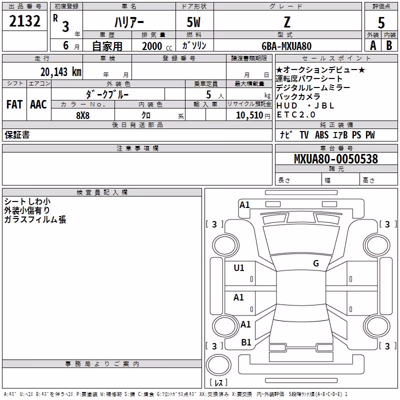 TOYOTA HARRIER