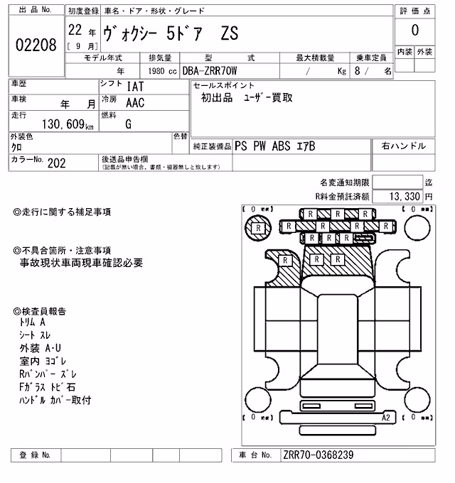 TOYOTA VOXY