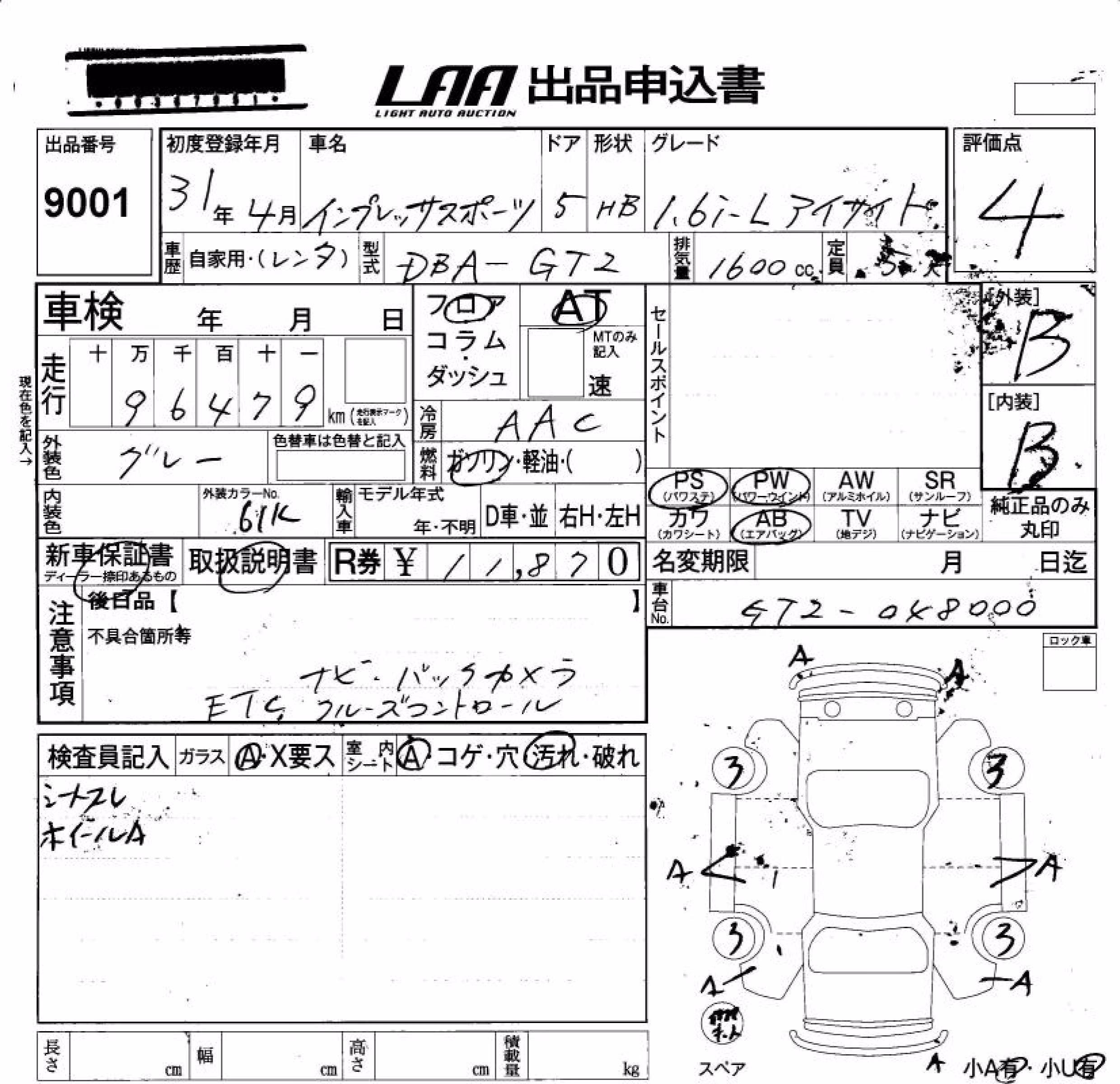 SUBARU IMPREZA