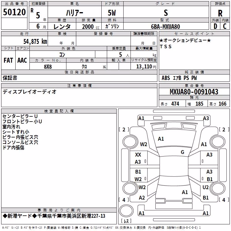 TOYOTA HARRIER