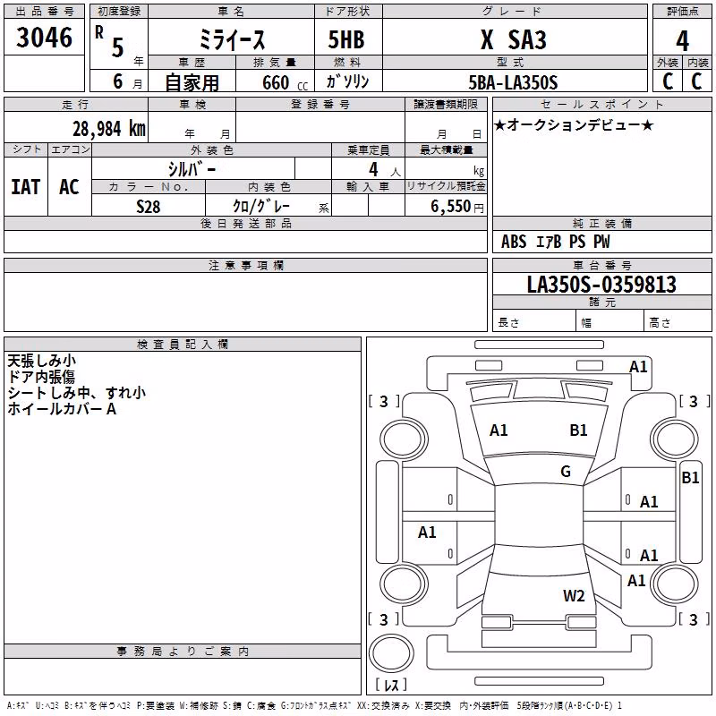 DAIHATSU MIRA E:S