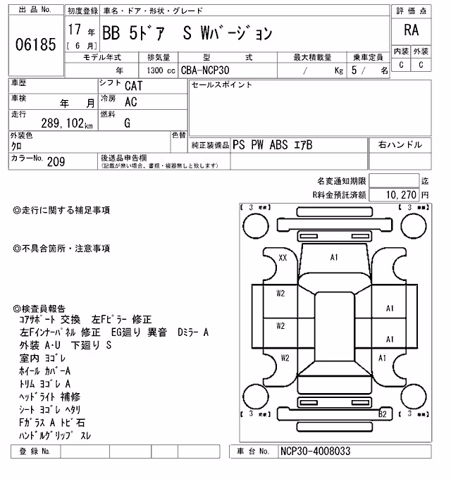 TOYOTA BB