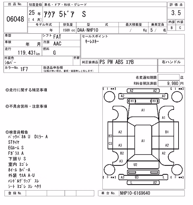 TOYOTA AQUA