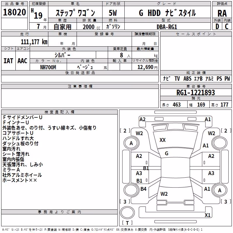 HONDA STEPWGN
