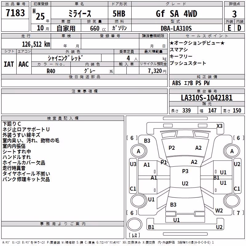 DAIHATSU MIRA E:S