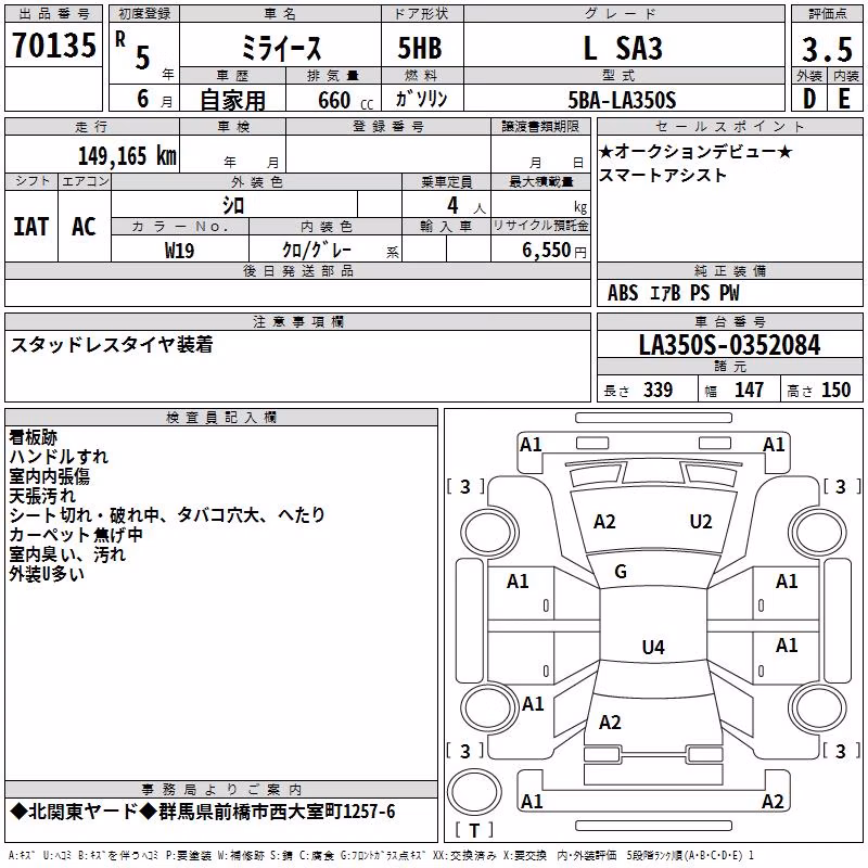 DAIHATSU MIRA E:S