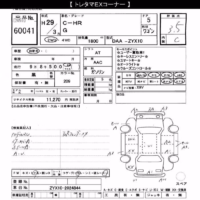TOYOTA C-HR