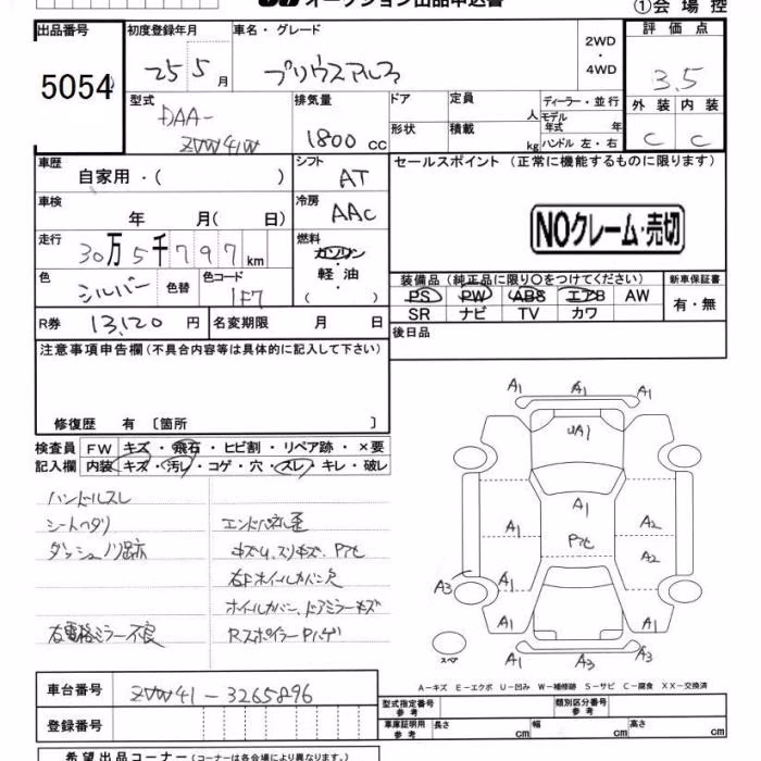 TOYOTA PRIUS ALPHA