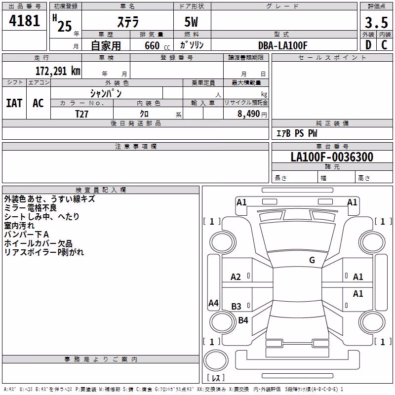 SUBARU STELLA