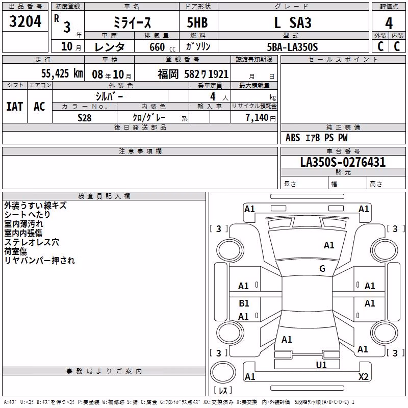 DAIHATSU MIRA E:S