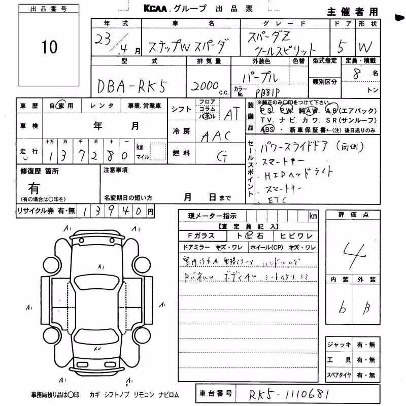 HONDA STEPWGN