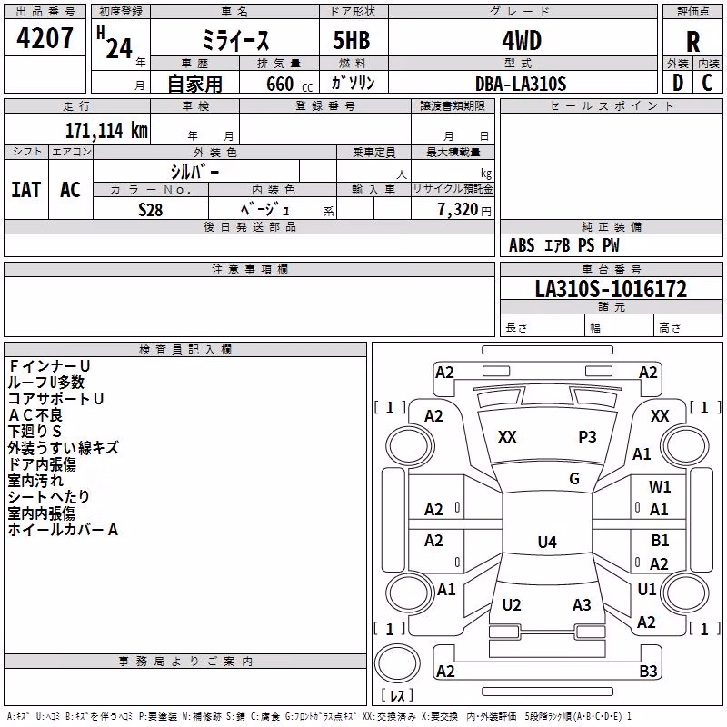 DAIHATSU MIRA E:S