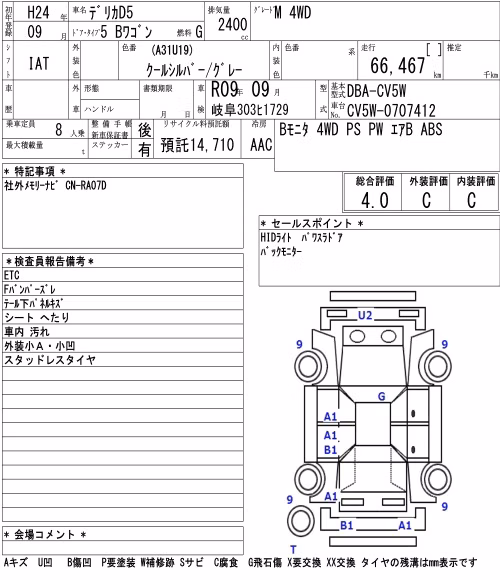 MITSUBISHI DELICA D:5