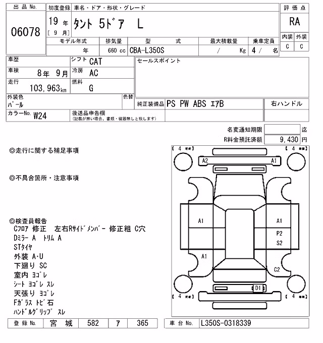 DAIHATSU TANTO