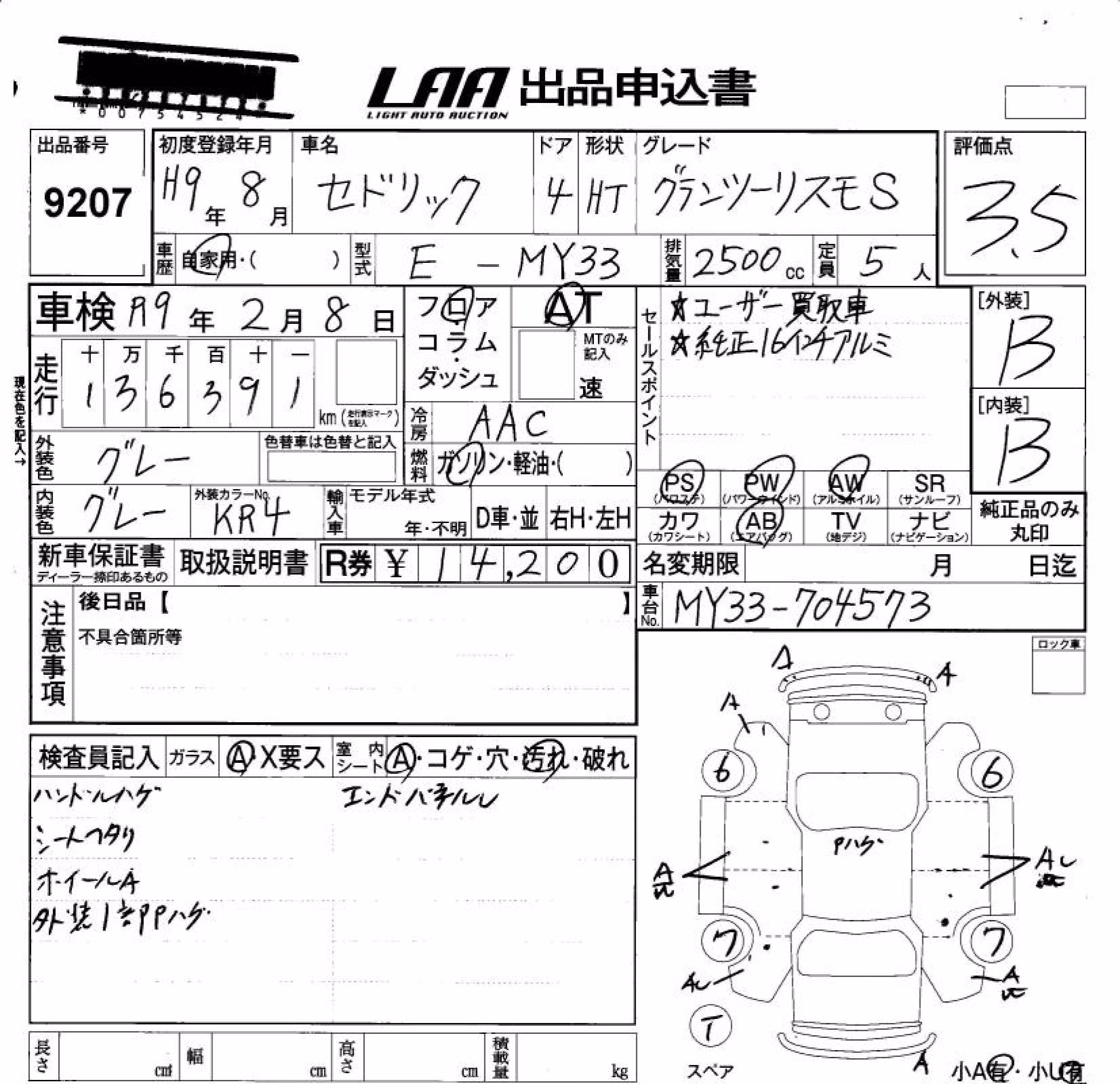 NISSAN CEDRIC