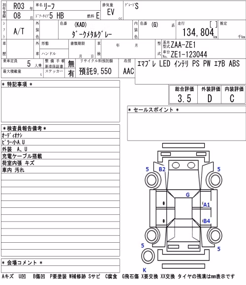 NISSAN LEAF