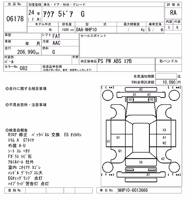 TOYOTA AQUA