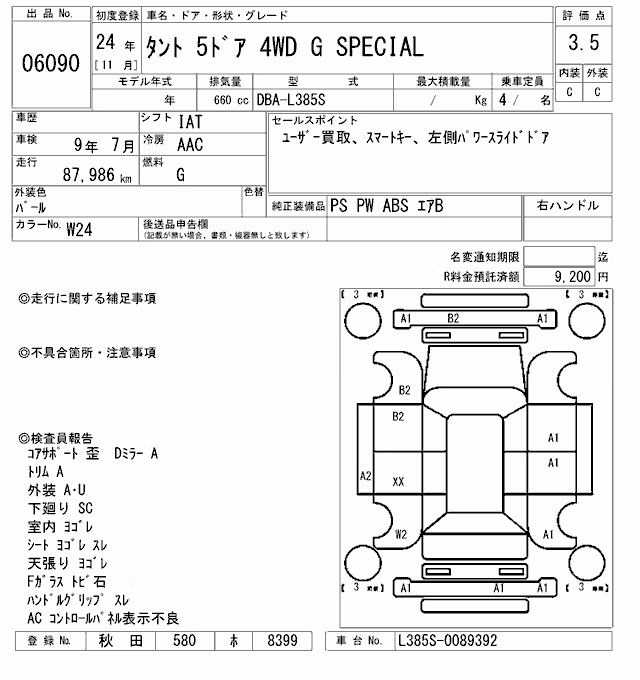 DAIHATSU TANTO