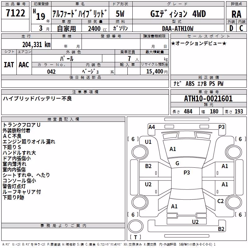 TOYOTA ALPHARD