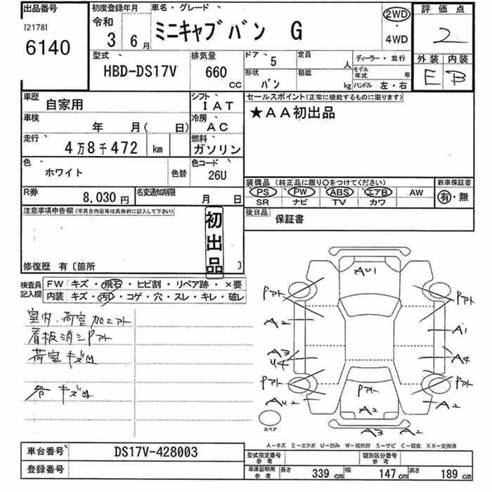 MITSUBISHI MINICAB